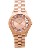 Marc Jacobs Henry Rose Gold Dial Rose Gold Steel Strap Watch for Women - MBM3293 Buy Now By Marc Jacobs
