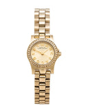 Marc Jacobs Henry Gold Dial Gold Steel Strap Watch for Women - MBM3277 Buy Now By Marc Jacobs