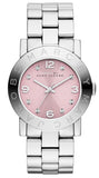 Marc Jacobs Amy Life Pink Dial Silver Steel Strap Watch for Women - MBM3300 Buy Now By Marc Jacobs