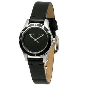 Marc Jacobs Blade Black Dial Black Leather Strap Watch for Women - MBM1082 Buy Now By Marc Jacobs