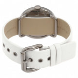 Marc Jacobs Blade White Dial White Leather Strap Watch for Women - MBM1223 Buy Now By Marc Jacobs