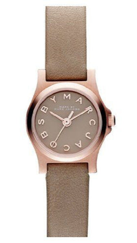Marc Jacobs Henry Dinky Grey Dial Grey Leather Strap Watch for Women - MBM1239 Buy Now By Marc Jacobs