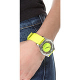 Marc Jacobs Henry Skeleton Neon Yellow Dial Yellow Leather Strap Watch for Women - MBM1242 Buy Now By Marc Jacobs