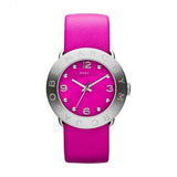 Marc Jacobs Amy Pop Pink Dial Pink Leather Strap Watch for Women - MBM1286 Buy Now By Marc Jacobs