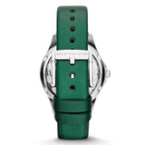 Marc Jacobs Henry Skeleton Green Dial Green Leather Strap Watch for Women - MBM1336 Buy Now By Marc Jacobs