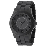 Marc Jacobs Pelly Black Dial Black Steel Strap Watch for Women - MBM2510 Buy Now By Marc Jacobs