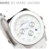 Marc Jacobs Pelly White Dial White Silicone Strap Watch for Women - MBM2565 Buy Now By Marc Jacobs