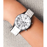 Marc Jacobs Rock Chronograph White Dial White Silicone Strap Watch for Women - MBM2574 Buy Now By Marc Jacobs