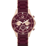 Marc Jacobs Rock Chronograph Red Dial Red Silicone Strap Watch for Women - MBM2596 Buy Now By Marc Jacobs
