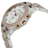 Marc Jacobs Henry Chronograph Silver Dial Two Tone Steel Strap Watch for Women - MBM3106 Buy Now By Marc Jacobs