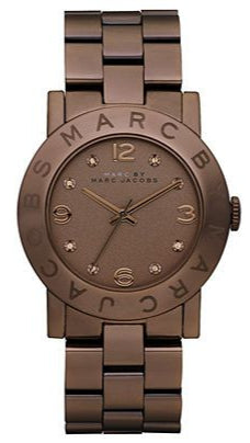 Marc Jacobs Amy Brown Dial Brown Steel Strap Watch for Women - MBM3119 Buy Now By Marc Jacobs