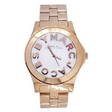 Marc Jacobs Rivera White Dial Rose Gold Steel Strap Watch for Women - MBM3138 Buy Now By Marc Jacobs