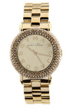 Marc Jacobs Marci Gold Dial Gold Steel Strap Watch for Women - MBM3191 Buy Now By Marc Jacobs