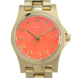 Marc Jacobs Henry Dinky Red Dial Gold Steel Strap Watch for Women - MBM3202 Buy Now By Marc Jacobs
