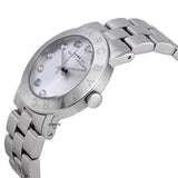Marc Jacobs Amy White Dial Silver Steel Strap Watch for Women - MBM3140 Buy Now By Marc Jacobs