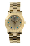Marc Jacobs Amy Dexter Gold Dial Gold Steel Strap Watch for Women - MBM3215 Buy Now By Marc Jacobs