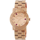 Marc Jacobs Amy Dexter Rose Gold Dial Rose Gold Steel Strap Watch for Women - MBM3216 Buy Now By Marc Jacobs
