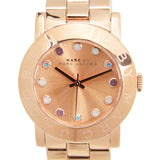 Marc Jacobs Amy Dexter Rose Gold Dial Rose Gold Steel Strap Watch for Women - MBM3216 Buy Now By Marc Jacobs