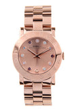 Marc Jacobs Amy Dexter Rose Gold Dial Rose Gold Steel Strap Watch for Women - MBM3216 Buy Now By Marc Jacobs