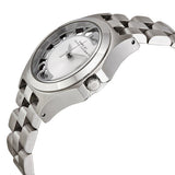 Marc Jacobs Henry White Dial Silver Steel Strap Watch for Women - MBM3291 Buy Now By Marc Jacobs