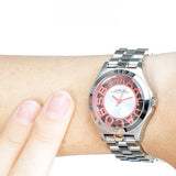 Marc Jacobs Henry Silver Dial Silver Steel Strap Watch for Women - MBM3294 Buy Now By Marc Jacobs