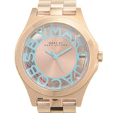 Marc Jacobs Henry Rose Gold Dial Rose Gold Steel Strap Watch for Women - MBM3296 Buy Now By Marc Jacobs