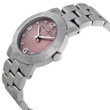 Marc Jacobs Amy Life Pink Dial Silver Steel Strap Watch for Women - MBM3300 Buy Now By Marc Jacobs