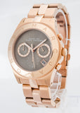 Marc Jacobs Blade Chronograph Brown Dial Rose Gold Steel Strap Watch for Women - MBM3308 Buy Now By Marc Jacobs