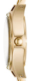 Marc Jacobs Henry Transparent Gold Dial Gold Steel Strap Watch for Women - MBM3338 Buy Now By Marc Jacobs