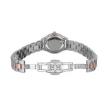 Marc Jacobs Tether Transparent White Dial Two Tone Steel Strap Watch for Women - MBM3418 Buy Now By Marc Jacobs