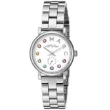 Marc Jacobs Marc White Dial Silver Steel Strap Watch for Women - MBM3420 Buy Now By Marc Jacobs