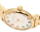 Marc Jacobs Baker White Dial Gold Steel Strap Watch for Women - MBM3440 Buy Now By Marc Jacobs