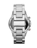 Marc Jacobs Rock Chronograph White Dial Silver Steel Strap Watch for Men - MBM5027 Buy Now By Marc Jacobs