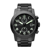 Marc Jacobs Larry Chronograph Black Dial Black Steel Strap Watch for Men - MBM5032 Buy Now By Marc Jacobs
