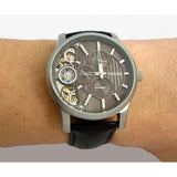 Fossil Twist Chronograph Multifunction Taupe Dial Brown Leather Strap Watch for Men - ME1098 Buy Now By Fossil