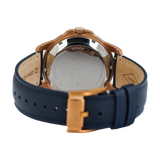 Fossil Grant Twist Multifunction Blue Dial Blue Leather Strap Watch for Men - ME1162 Buy Now By Fossil