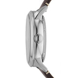 Fossil Townsman Twist Multifunction White Dial Black Leather Strap Watch for Men - ME1164 Buy Now By Fossil