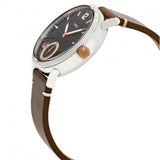 Fossil The Commuter Twist Black Dial Brown Leather Strap Watch for Men - ME1165 Buy Now By Fossil