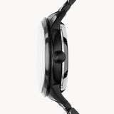 Fossil Townsman Multi Function Mechanical Black Dial Black Steel Strap Watch for Men - ME3062 Buy Now By Fossil