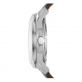 Fossil Grant Automatic Skeleton Black Dial Brown Leather Strap Watch for Men - ME3100 Buy Now By Fossil