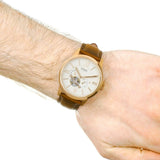 Fossil Townsman Beige Dial Brown Leather Strap Watch for Men - ME3105 Buy Now By Fossil