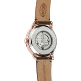 Fossil Townsman Beige Dial Brown Leather Strap Watch for Men - ME3105 Buy Now By Fossil