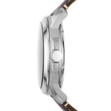 Fossil Grant Chronograph Cream Dial Brown Leather Strap Watch for Men - ME3122 Buy Now By Fossil