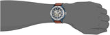 Fossil Modern Machine Automatic Skeleton Silver Dial Brown Leather Strap Watch for Men - ME3135 Buy Now By Fossil