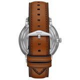 Fossil Neutra Automatic Luggage Skeleton Blue Dial Brown Leather Strap Watch for Men - ME3160 Buy Now By Fossil