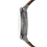 Fossil The Minimalist 3H Grey Dial Brown Leather Strap Watch for Men - FS5479 Buy Now By Fossil