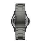 Fossil Bronson Automatic Skeleton Black Dial Grey Steel Strap Watch for Men - ME3255 Buy Now By Fossil