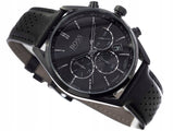 Hugo Boss Champion Black Dial Black Leather Strap Watch for Men - 1513880 Buy Now By Hugo Boss
