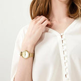 Michael Kors Cinthia Quartz Gold Dial Gold Steel Strap Watch For Women - MK3681 Buy Now By Michael Kors