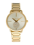 Michael Kors Portia Gold Dial Gold Steel Strap Watch for Women - MK3639 Buy Now By Michael Kors